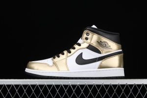 Air Jordan 1 Mid liquid gold DC1419-700