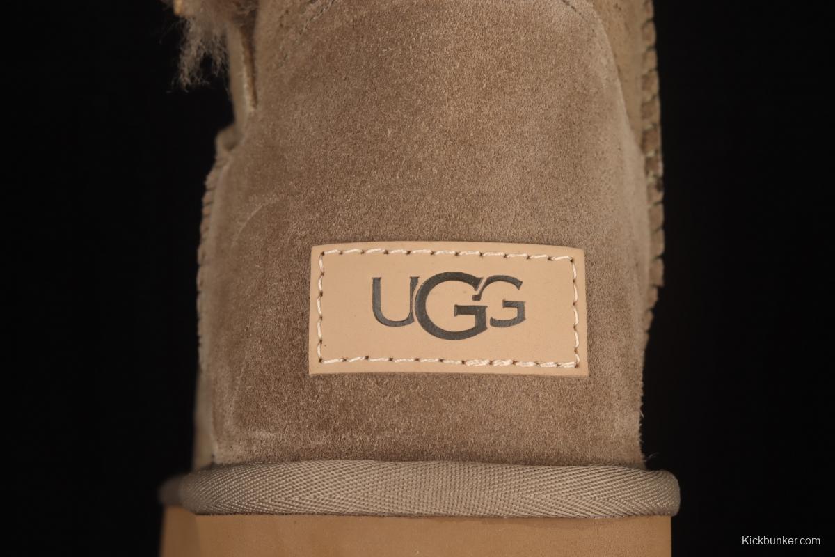 UGG Mini Bailey Button II wooden buckle help outdoor snow boots 1016422