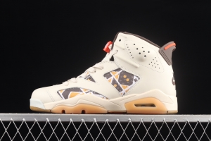 Air Jordan 6 Quai 54 Brown Street Ball CZ4152-100