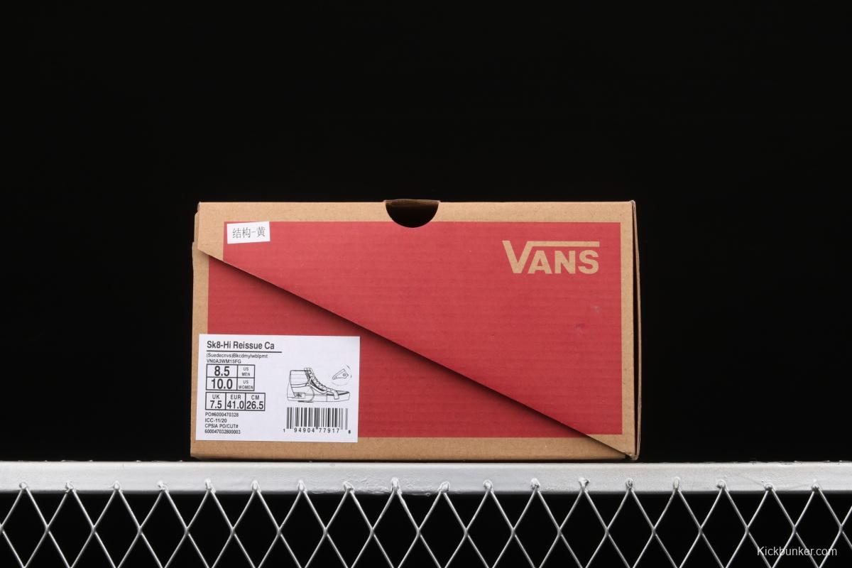 Vans SK8-Hi deconstructs 3. 0 spliced Vulcanized Board shoes VN0A3WM15FG