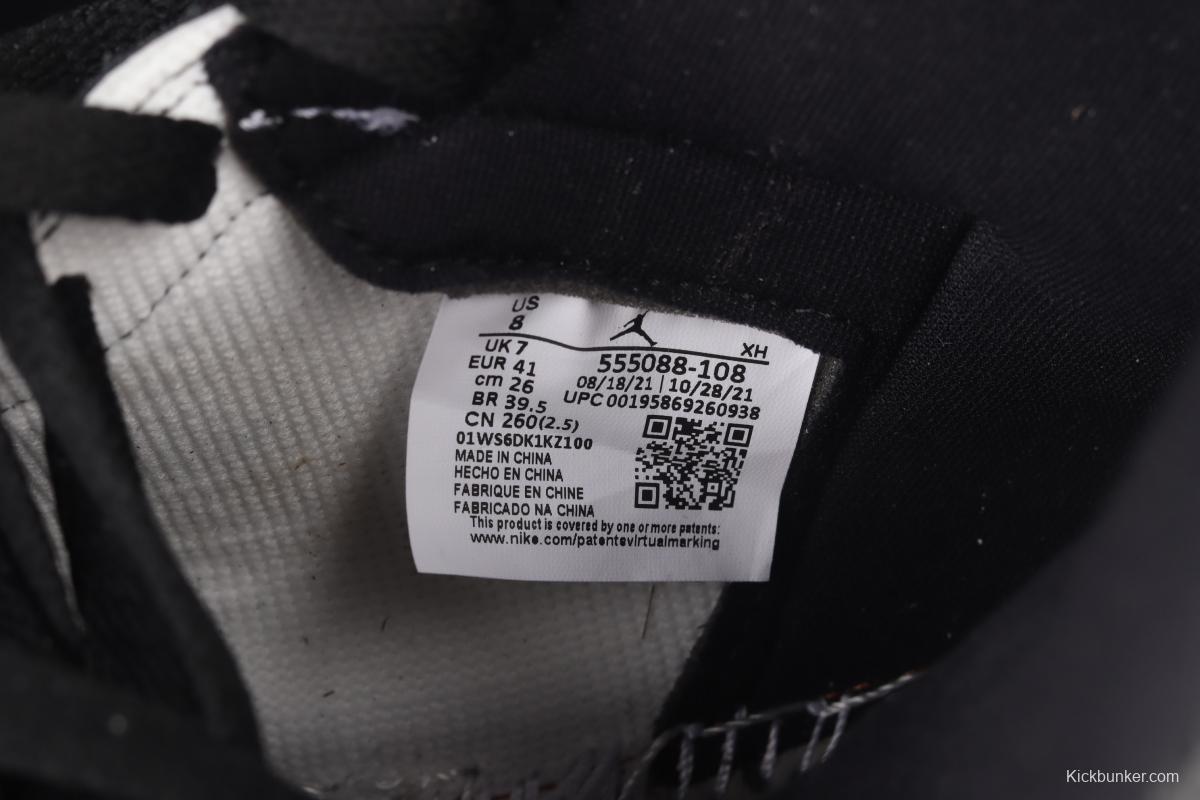 Air Jordan 1 High OG Stage Haze black gray toe 555088-108