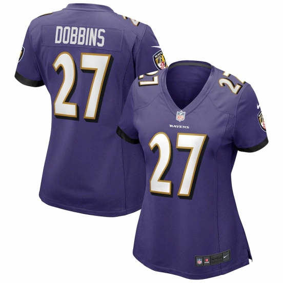 Women's J.K. Dobbins Purple Player Limited Team Jersey