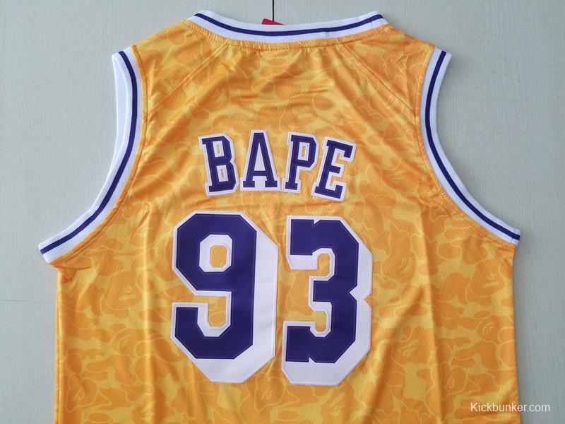 Men's No.93 Fashion Edition Basketball Jersey