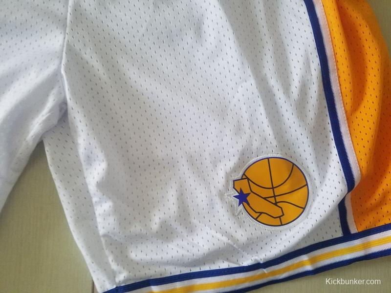 Golden State 1995-96 Throwback Classics Basketball Team Shorts