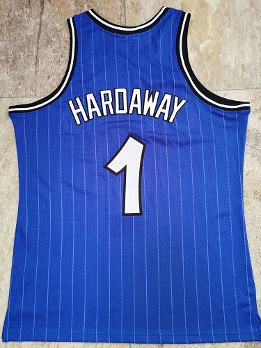 Men's Anfernee Hardaway Blue Retro Classic Team Jersey