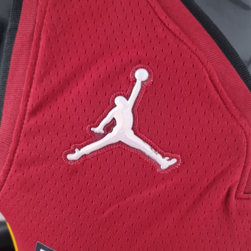 75th Anniversary Miami Heat Jordan BUTLER#22 Burgundy NBA Jersey