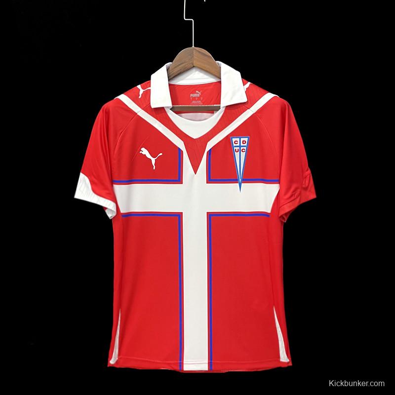 09 10 Catholic Home Red Soccer Jersey