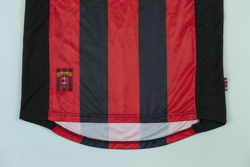 RETRO 98/00 AC Milan Home Soccer Jersey