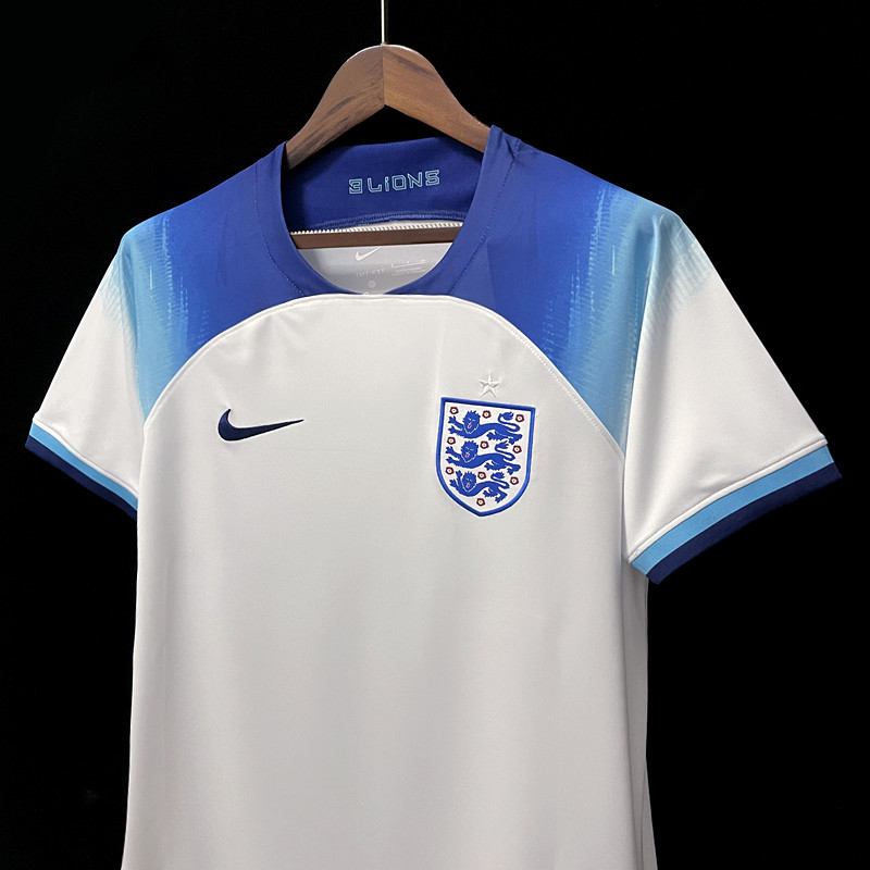 Retro 2022 England Home Soccer Jersey