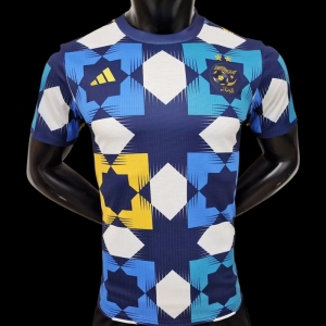 Player Version 2022 Algeria Pre-Match Blue Jersey