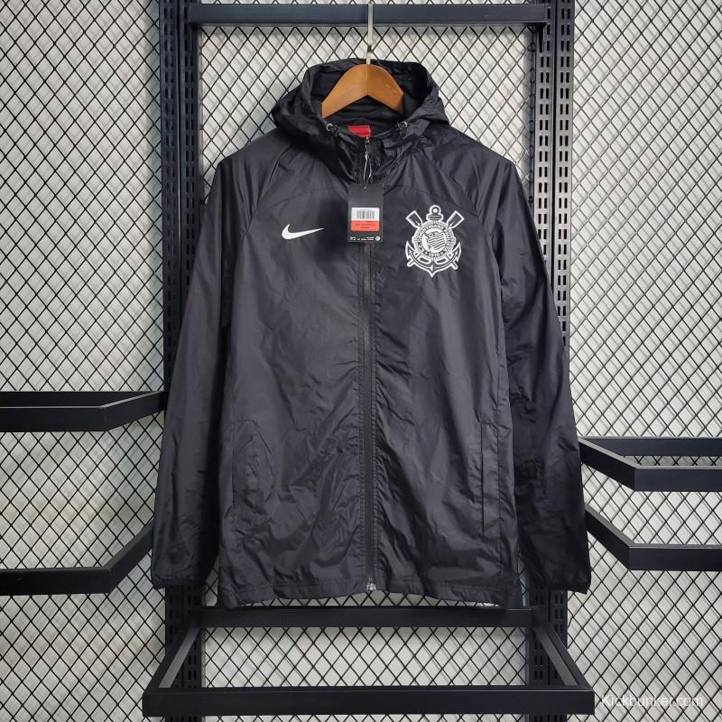 22-23 Corinthians Black Windbreaker