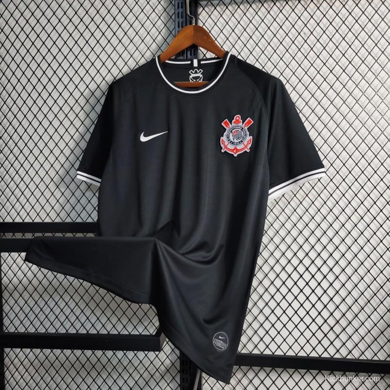 Retro 20-21 Corinthians Away Black Jersey