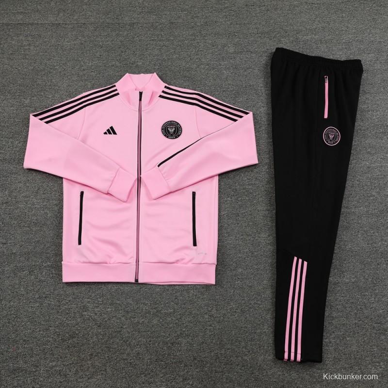 23/24 Inter Miami Pink Full Zipper Jacket+Pants