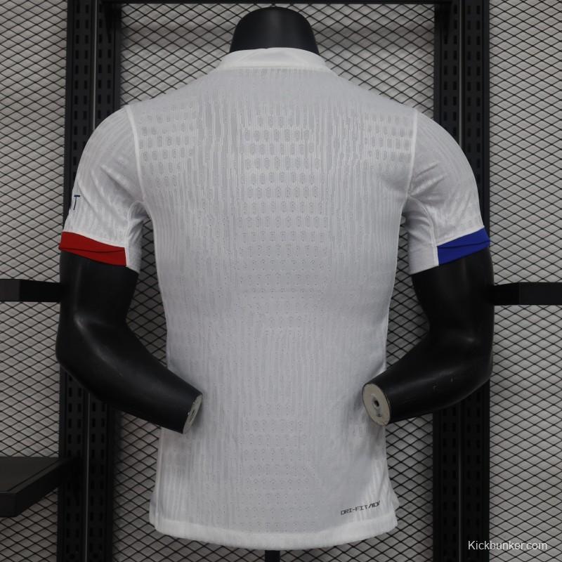 Player Version 24/25 PSG Away White Jersey