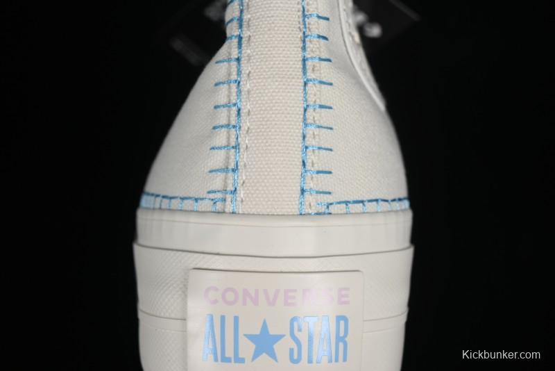 Converse All Star Lift Stitch Daisy Vulcanized Canvas Sneakers - A08731C