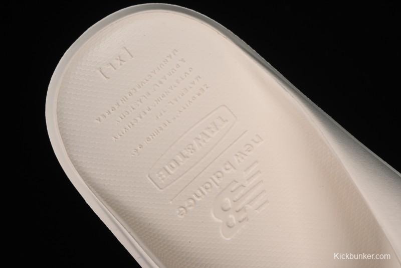 New Balance NB x TAW&TOE Collaboration Bone White Ultra-Soft Cloud Cushion Sandals Flip Flops - SD5601GIV