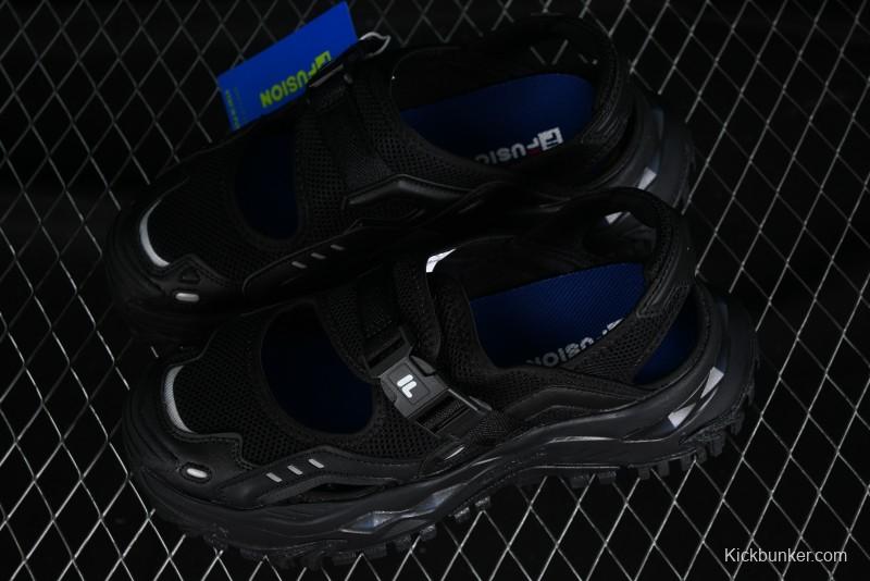 Fila Fusion Thick-Sole Hard Candy Sandals - T12W421403FBK