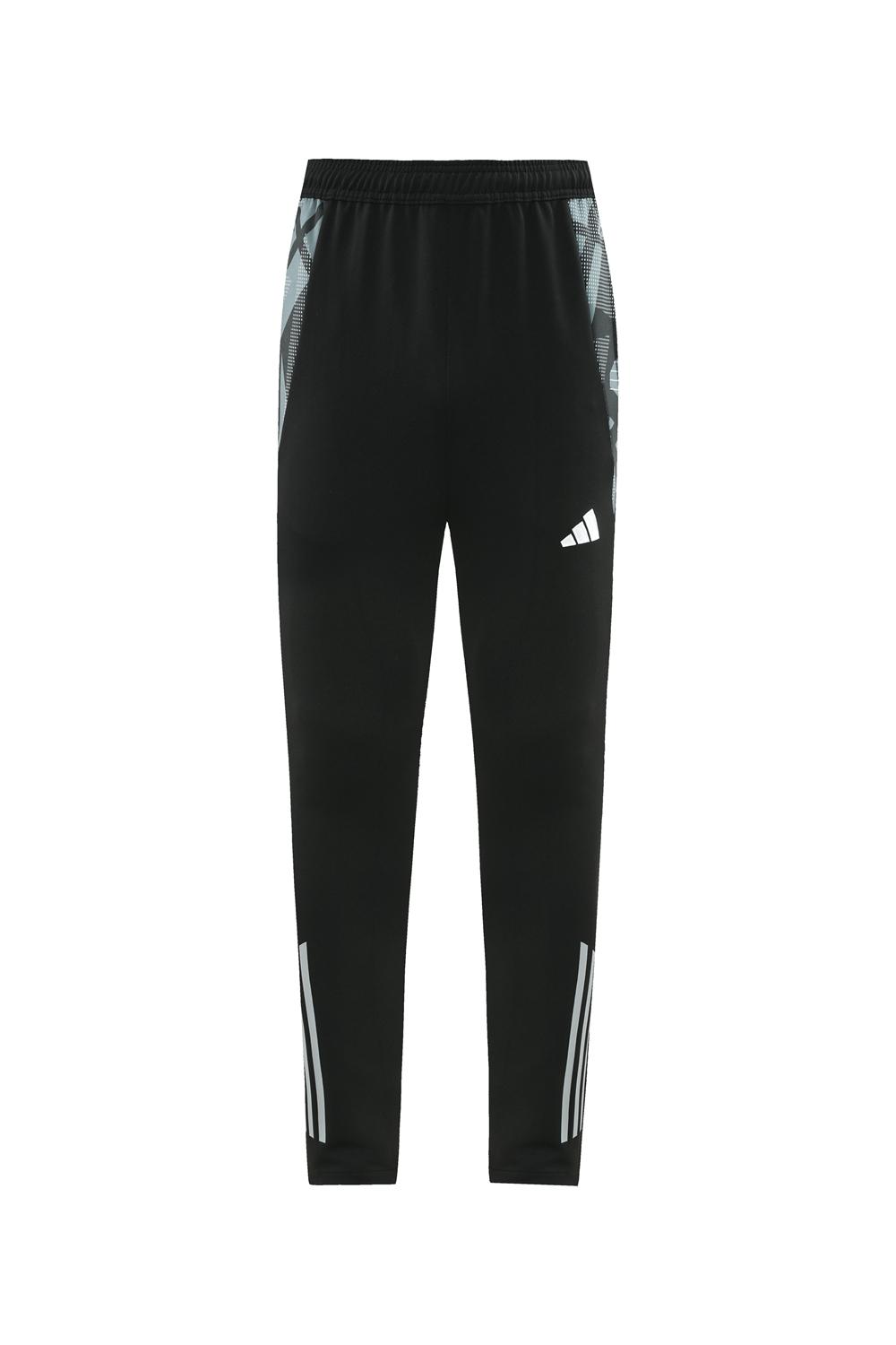 24/25 Adidas Black Full Zipper Jacket +Long Pants