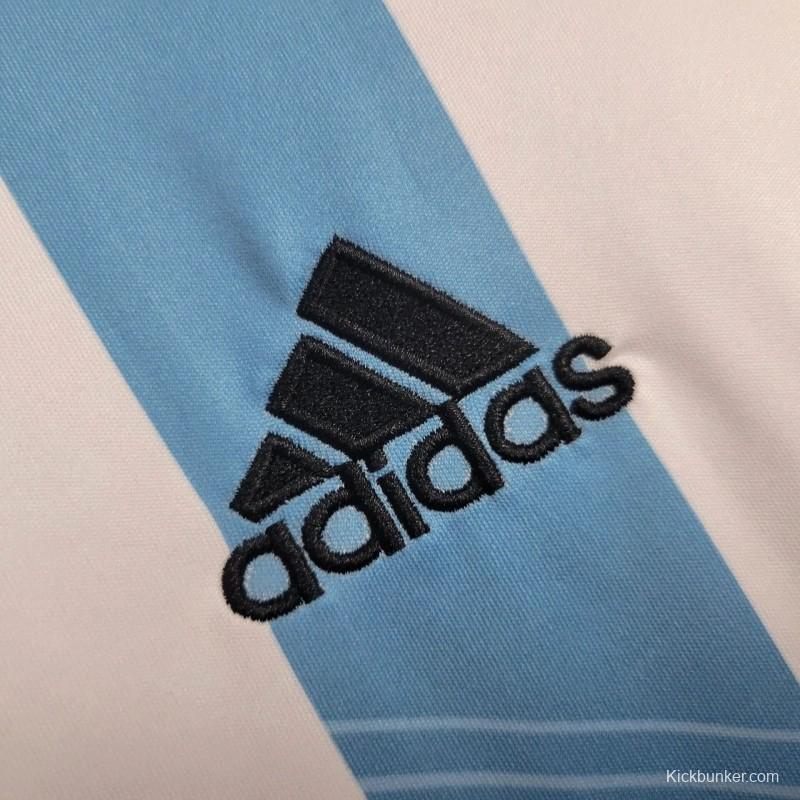 Retro 2014 Argentina Home Jersey