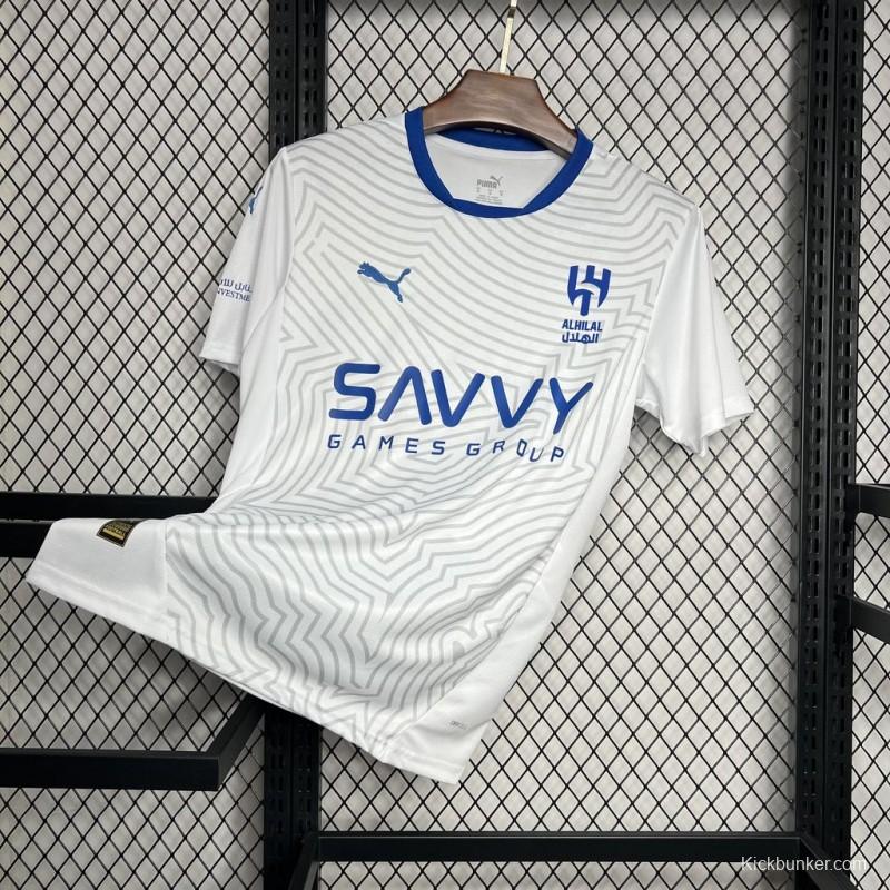 24/25 Al Hilal SC Away White Jersey