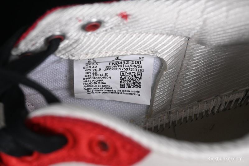 Nike Trophy Room x Jordan 1 Low OG "Away" Casual Sneakers - FN0432-100