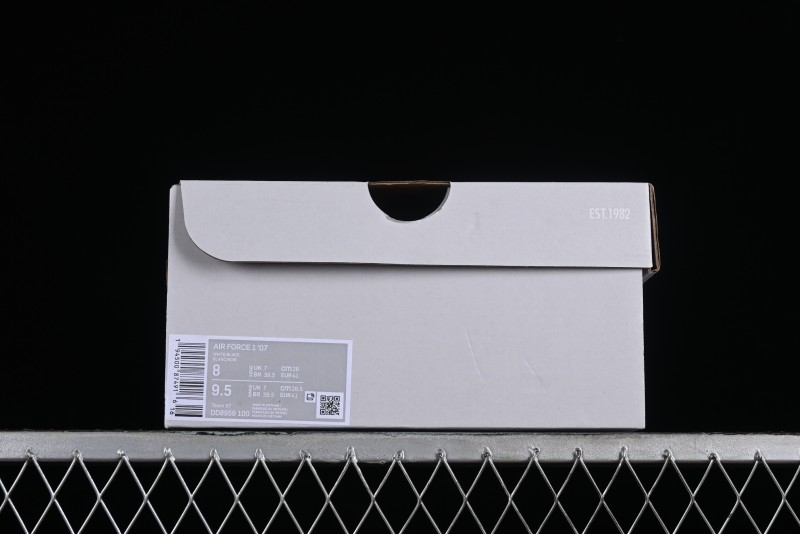 Nike Air Force 1 '07 Low Casual Sneakers with Double Swoosh Design - DD8959-100