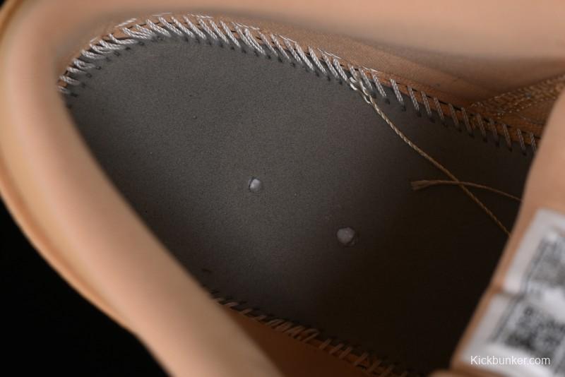 Nike Air Jordan 1 Low AJ1 Lifestyle Basketball Shoes in Warm Yellow with Gum Sole - FZ3972-294