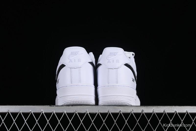 Nike Air Force 1 '07 Low Casual Sneakers with Double Swoosh Design - DD8959-100