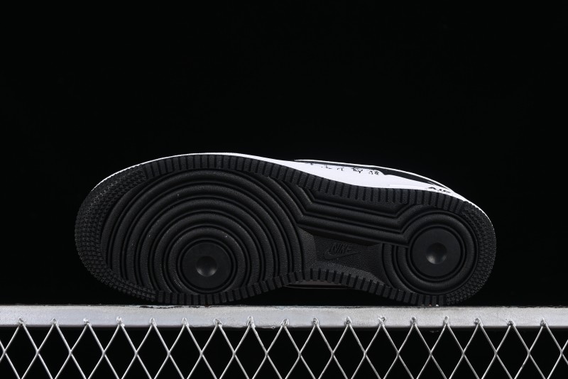 Nike Air Force 1 '07 Low "Oracle" Custom Casual Sneakers with Chinese Style Elements - DV0788-003