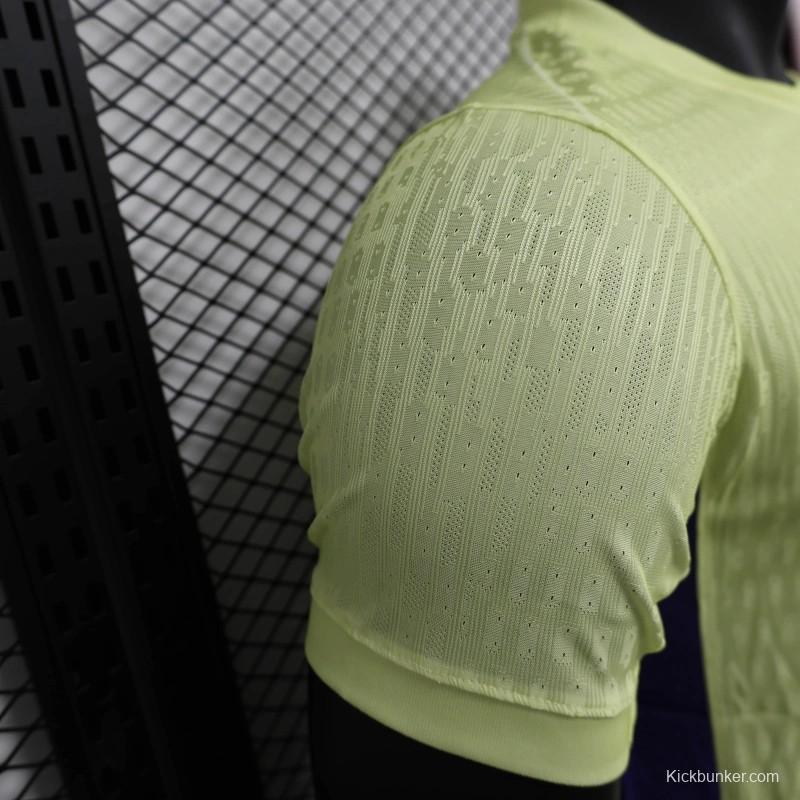 25/26 Player Version Barcelona 125th Anniversary Special Edition Light Green Jersey