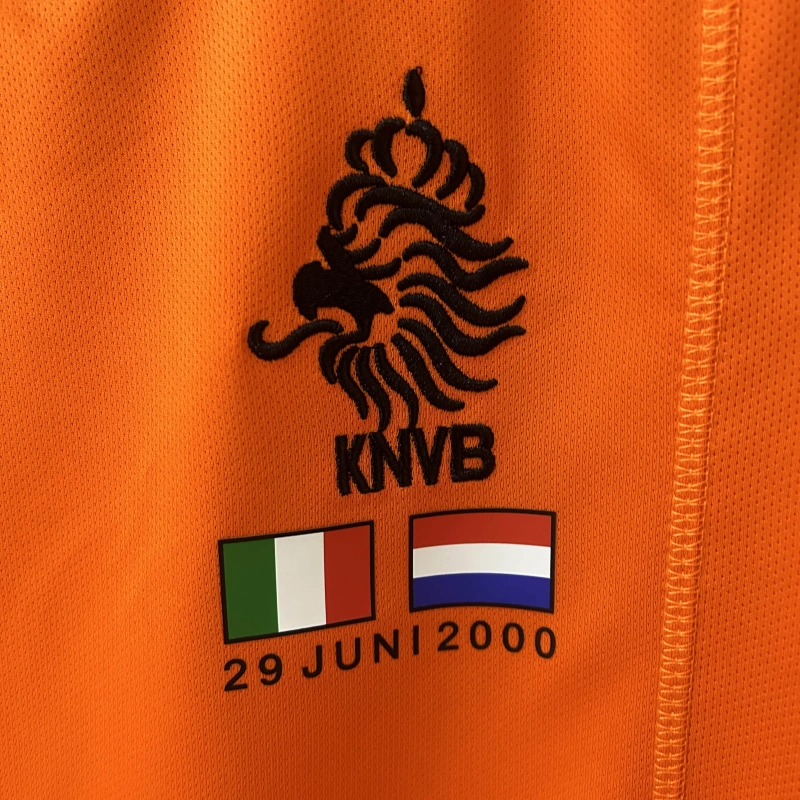 2000 Retro Netherlands Home Jersey