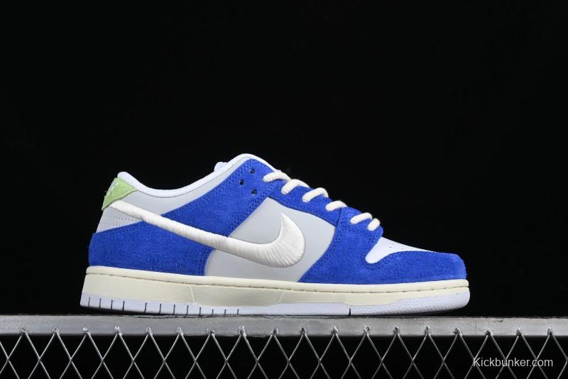 Nike April Skateboards SB Dunk Low Collaboration - Ice Rose SB Shattered Backboard Casual Skate Shoes FD2562-400