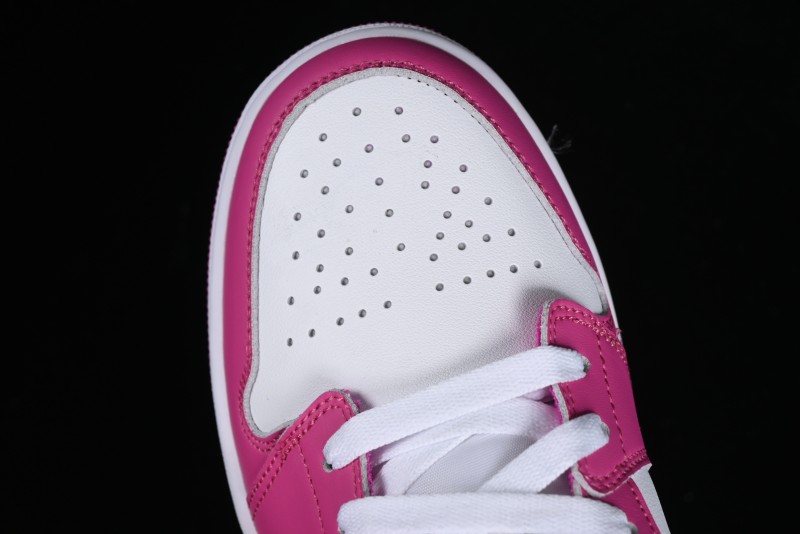 Nike Air Jordan 1 Low AJ1 Rose Pink Low-Top Casual Lifestyle Sneakers - FV8486-600