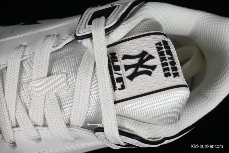 MLB Chunky Liner New York Yankees Hook & Loop Lightweight Platform Sneakers with 6cm Height Increase - 3ASXLMB3N50BKS