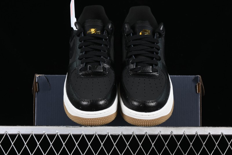 Nike Air Force 1 '07 Low Casual Sneakers with Full-Length Honeycomb Air Cushion - DZ2708-002