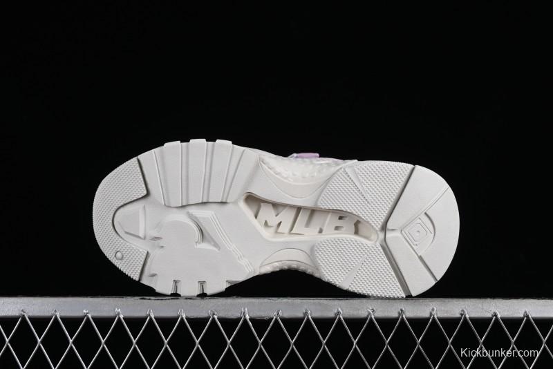 New York Yankees MLB Bigball Chunky Mask Jane Thick Platform Casual Sandals - 3ASDBCM4343LDS