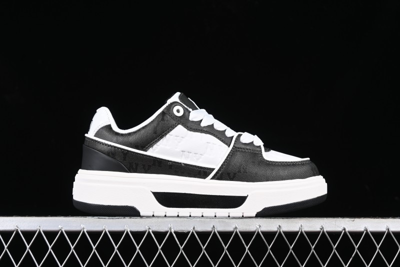 MLB NY Yankees Chunky Liner Classic Monogram Lightweight Platform Sneakers with 6cm Height Boost - 3ASXCMN4N50BKS