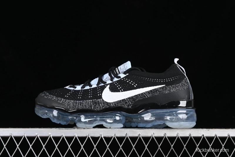 Nike Vapormax 2023 Flyknit Breathable Casual Running Shoes with Full-Length Air Cushion - DV1678-010