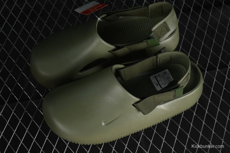 Nike Calm Slide Mule Comfortable Foam Sandals with Textured Footbed - FB2185-300