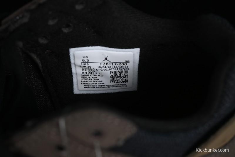 Nike Travis Scott x Jordan Cut The Check AJ1 Basketball Shoes with Velcro Design - FZ8117-200