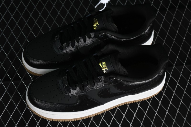 Nike Air Force 1 '07 Low Casual Sneakers with Full-Length Honeycomb Air Cushion - DZ2708-002