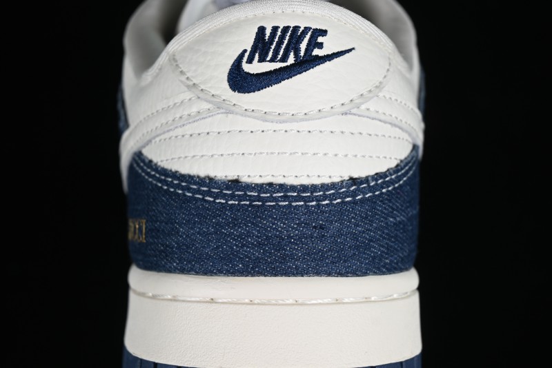 Nike SB Dunk Low Gucci Collaboration - Denim with Light Blue Swoosh Anniversary High-End Custom Low-Top Casual Sneakers - FC1688-141