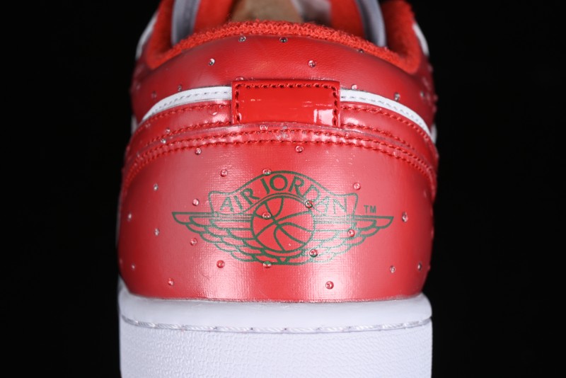 Nike Air Jordan 1 Low AJ1 White Red Casual Sneakers - FQ1935-018