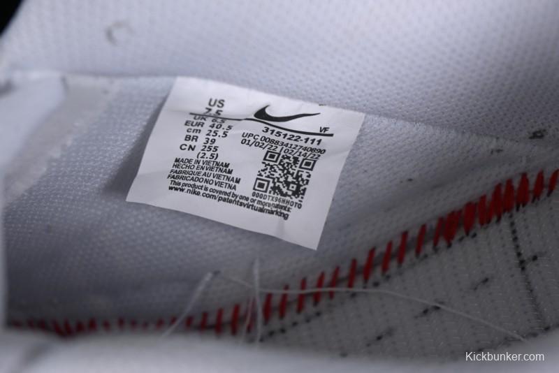 Nike Air Force 1 '07 Low Casual Sneakers with Anime Graffiti Style Crime Scene Design - 315122-211