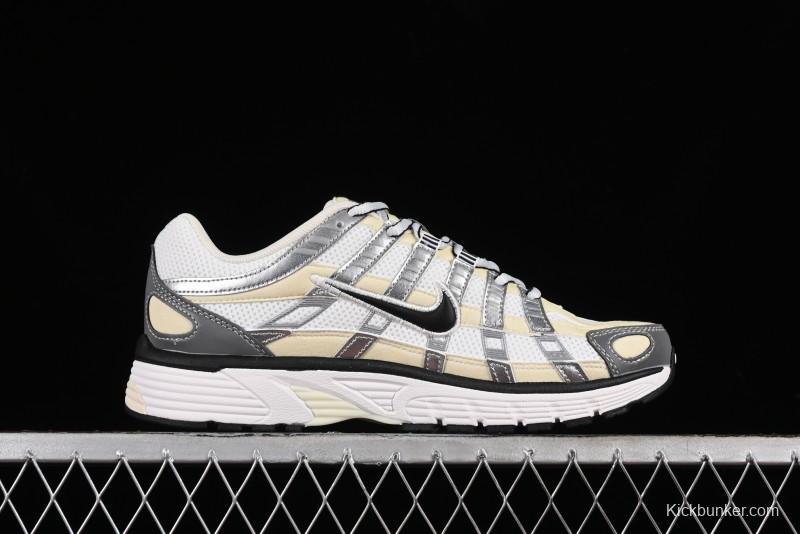 Nike P-6000 Retro Casual Sneakers with Lightweight Design - FV6603-100