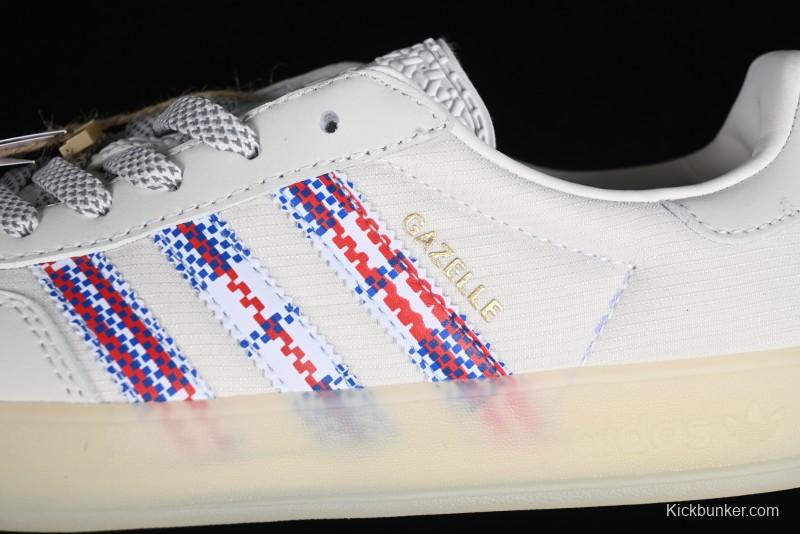 Adidas Originals Gazelle Indoor IH7608 Retro Casual Slip-Resistant Wear-Resistant Low-Top Sneakers - IH7608
