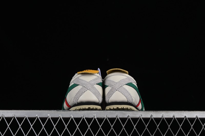 Onitsuka Tiger Mexico 66 Low-Top Leather Running Shoes - 1183C102-201