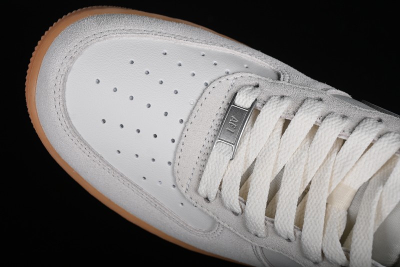 Nike Air Force 1 '07 Low Casual Sneakers with Full-Length Air Cushion - FQ8714-002