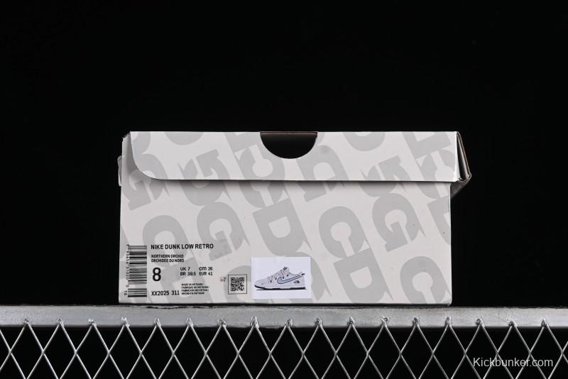 Nike SB Dunk Low The North Face Collaboration - Grey Blue Pig 8 Starry Sky Anniversary High-End Custom Low-Top Casual Skate Shoes - XX2025-311
