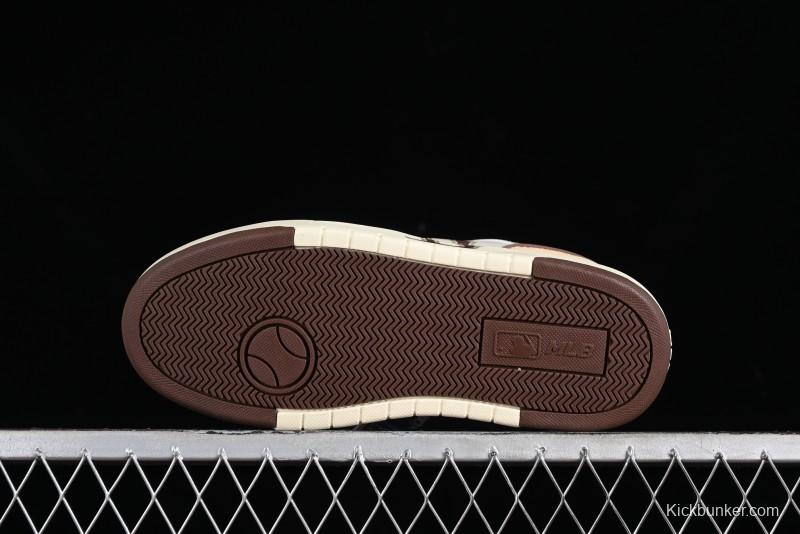 MLB Chunky Liner Basic New York Yankees Thick Sole Casual Sneakers with 6cm Height Increase - 3ASXCA12N43BGS